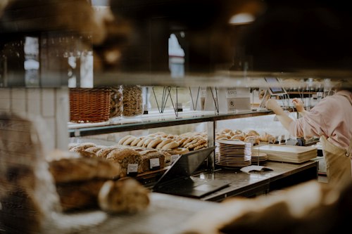 Bakery counter